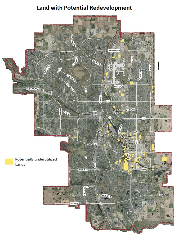 Land with Potential Redevelopment