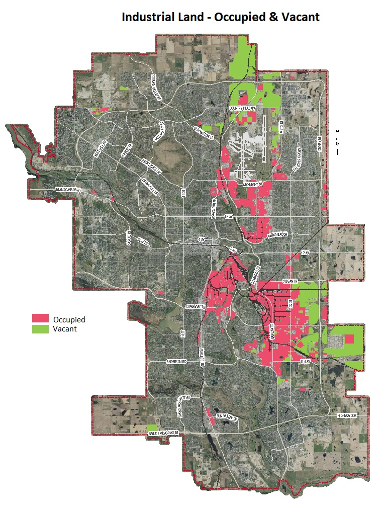 Industrial Land - Occupied & Vacant