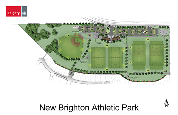 New Brighton proposed site plan