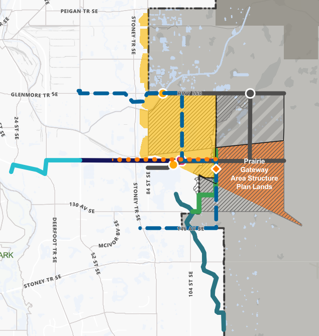 Off-site infrastructure & interactive map