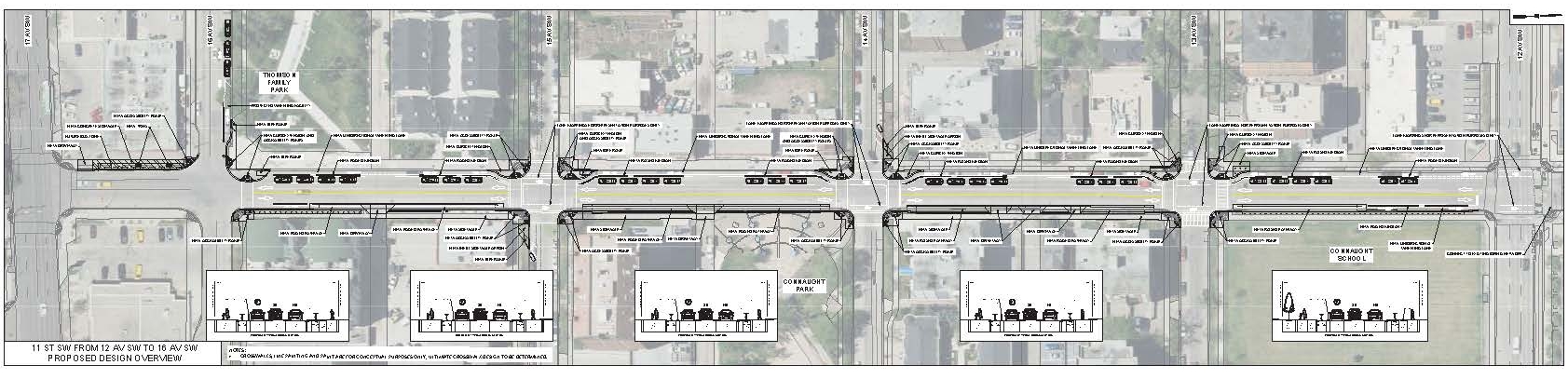 11 ST SW From 12 AV SW to 16 AV SW - Final Design July 6, 2021