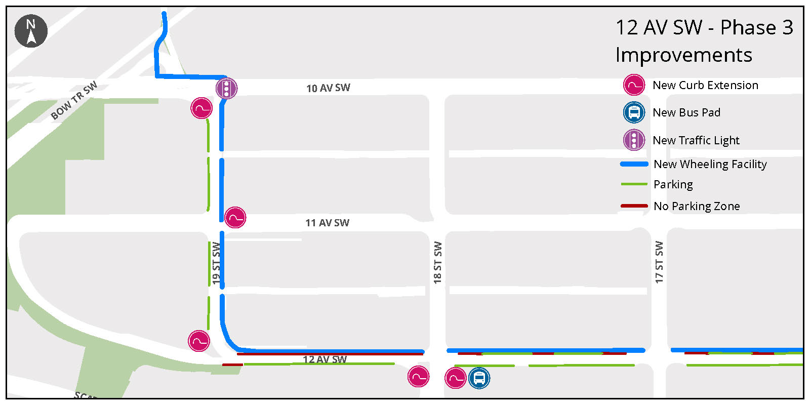 12 Ave SW phase 3 Improvements