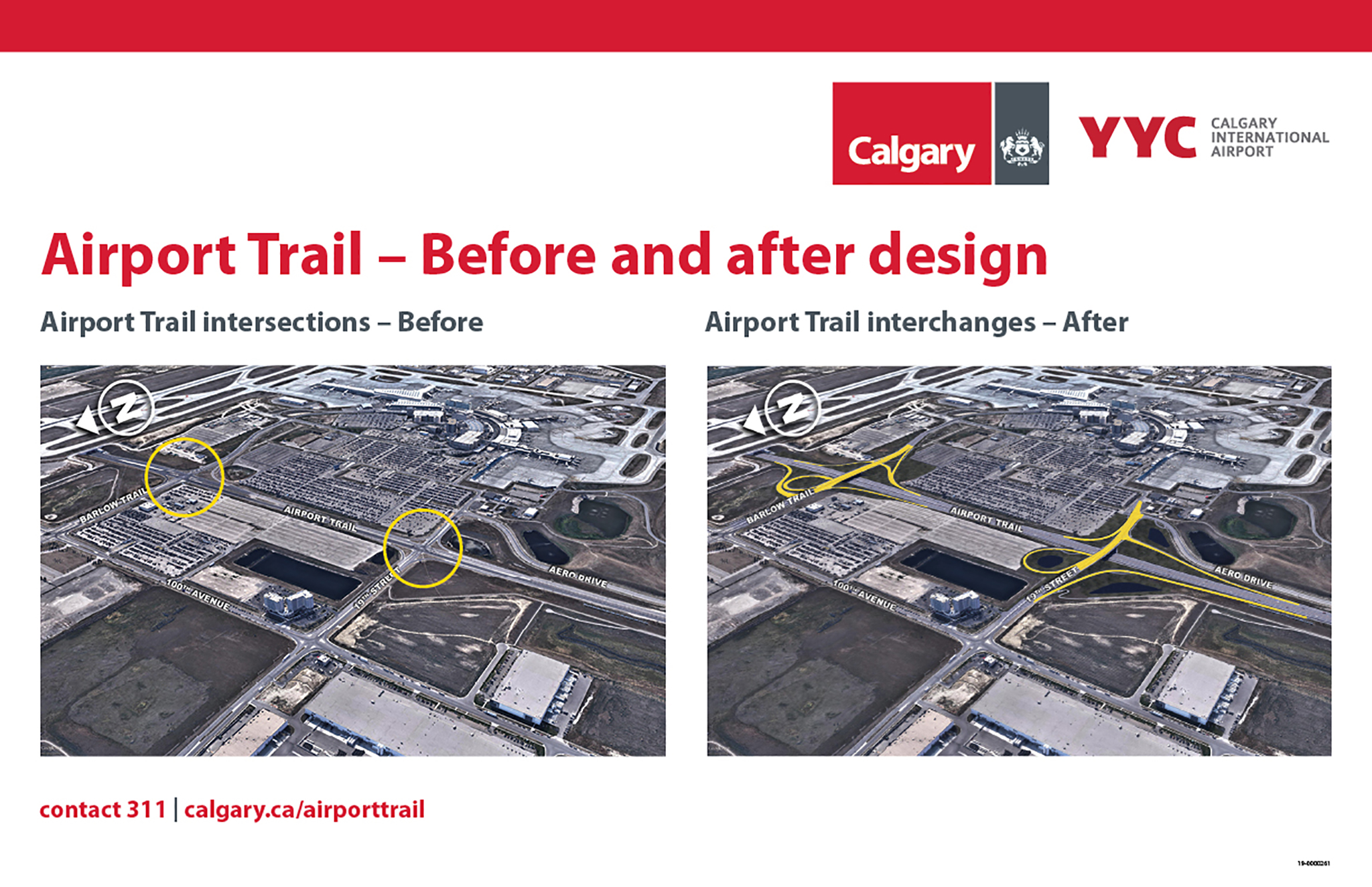 Airport Trail - Before and after design