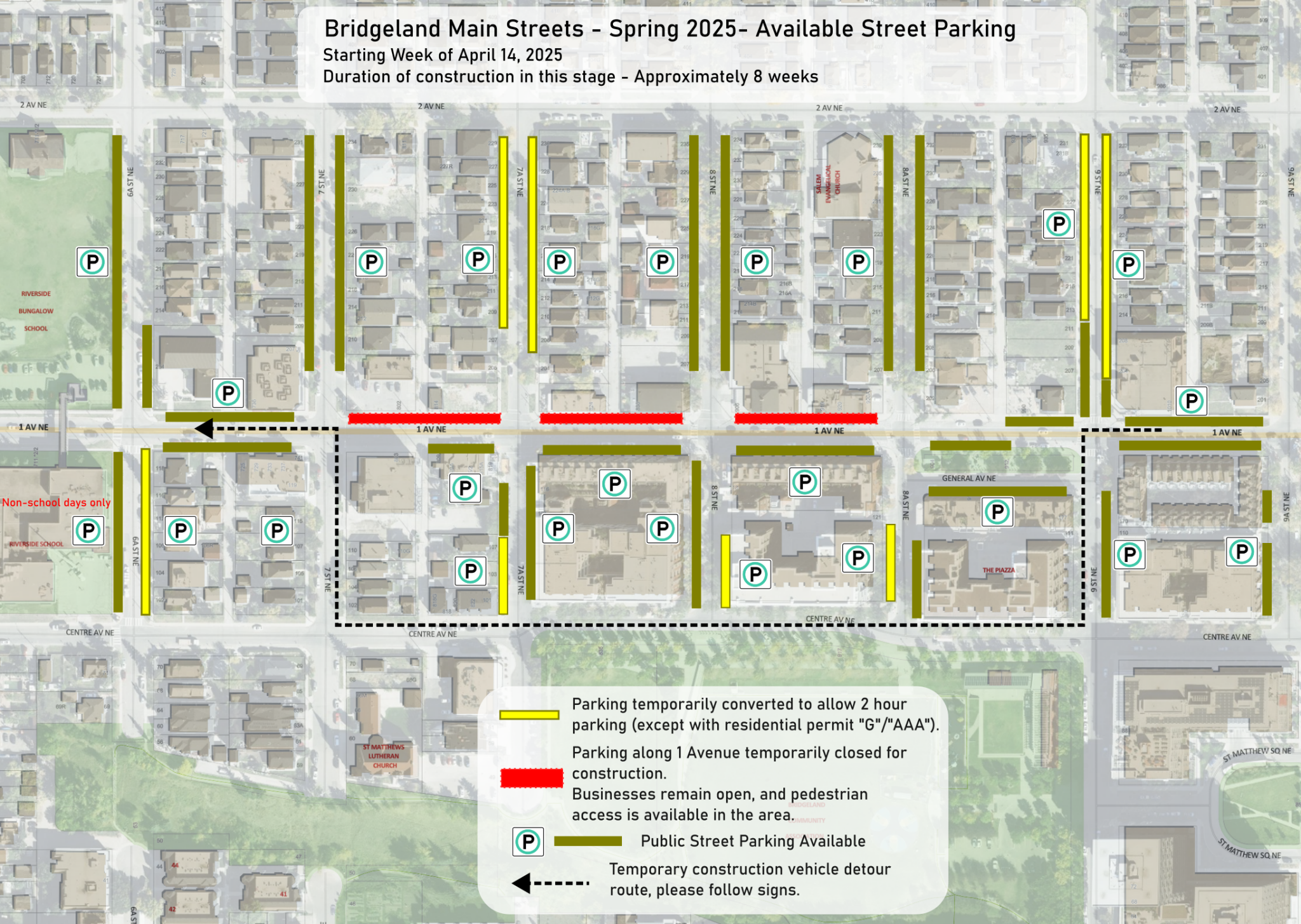 2025 street parking map