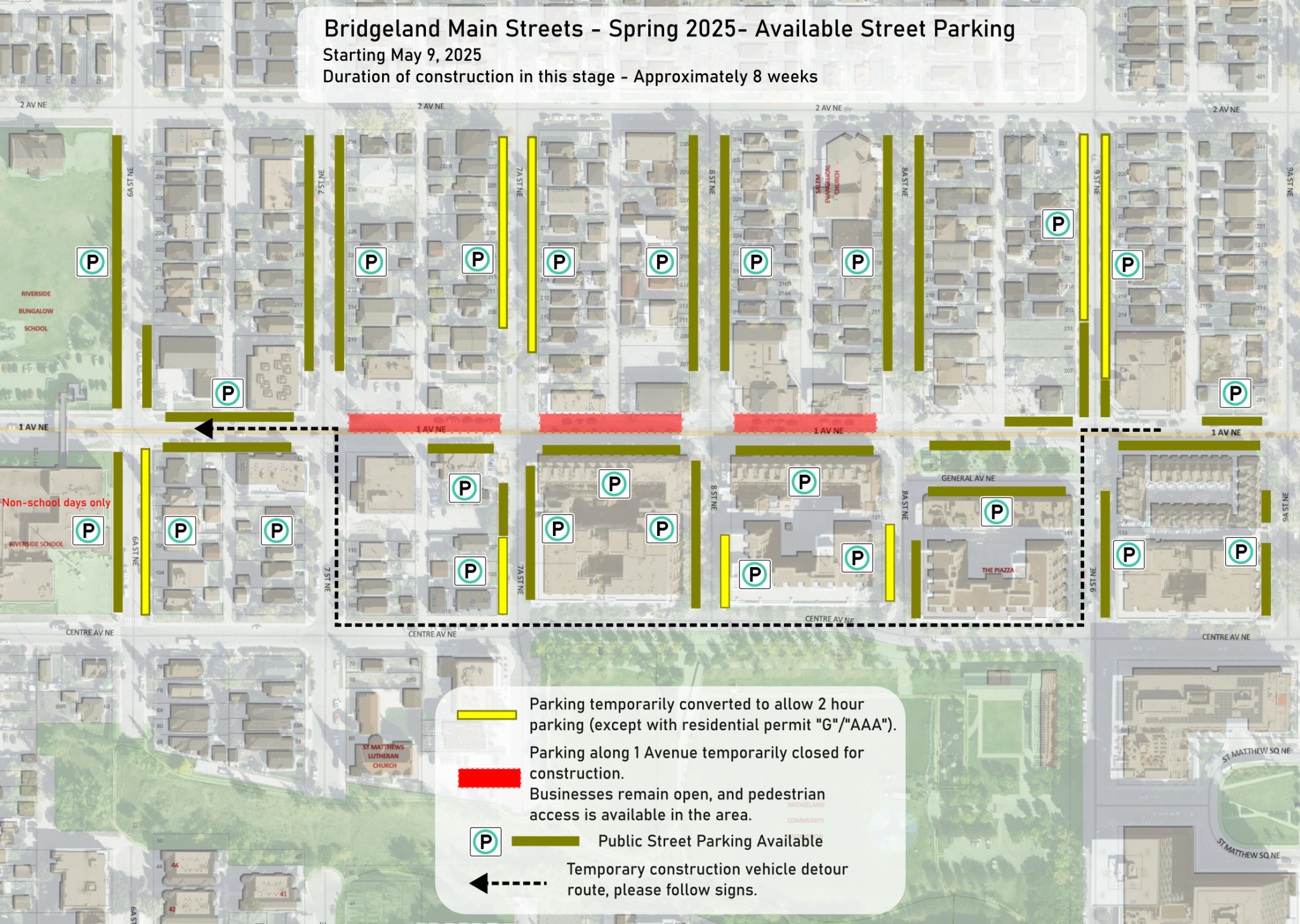 2025 street parking map