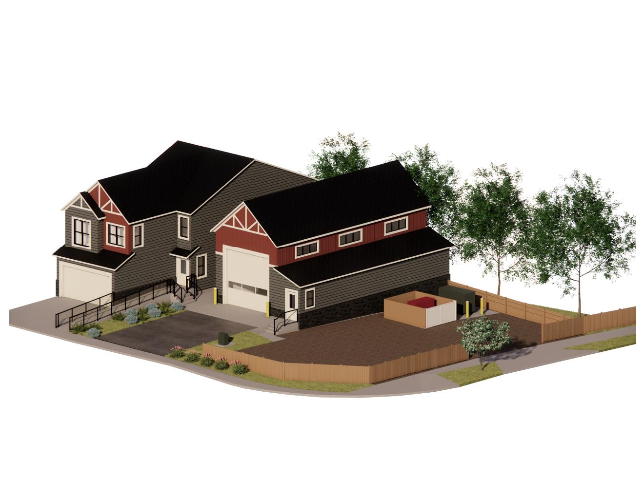 Hotchkiss Fire Station rendering