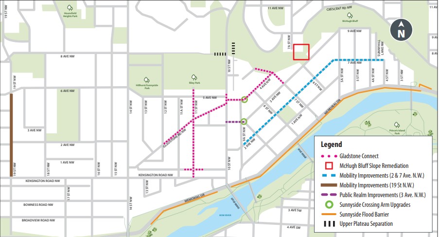 Riley area construction map