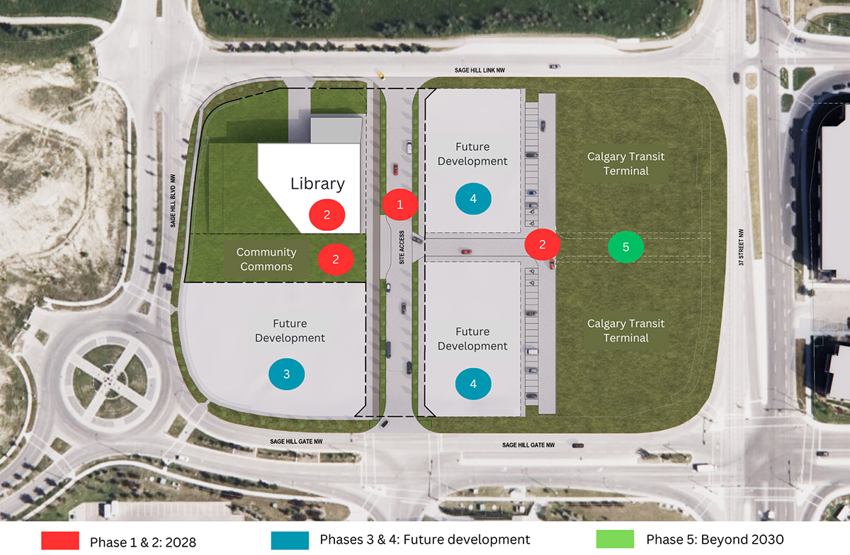 Site map of the Symons Valley Centre