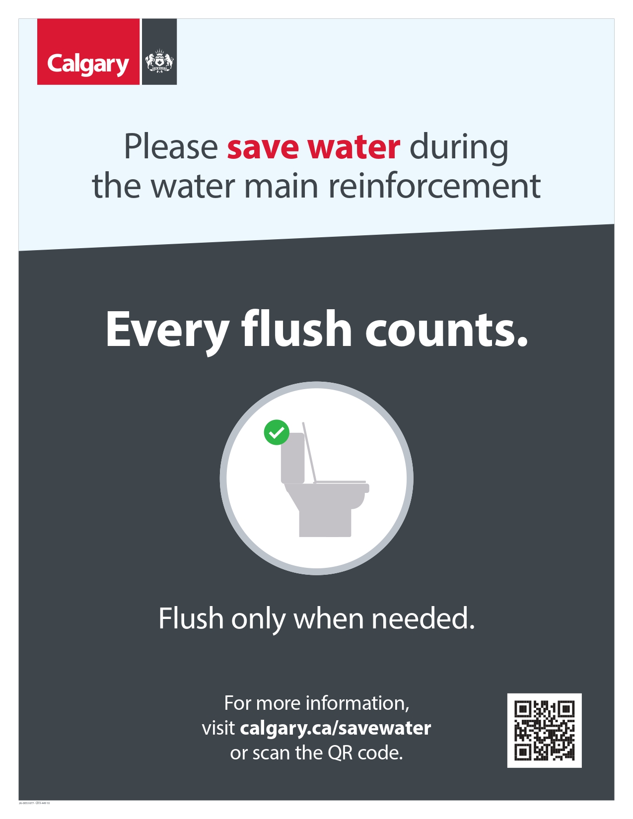 Every Flush Counts