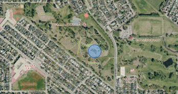 project map wetland restoration at west confederation park