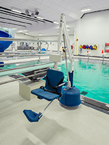 Canyon Meadows pool lift