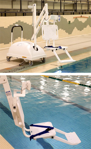 Accessible pool llift