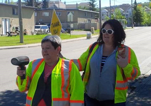 Speed watch volunteers