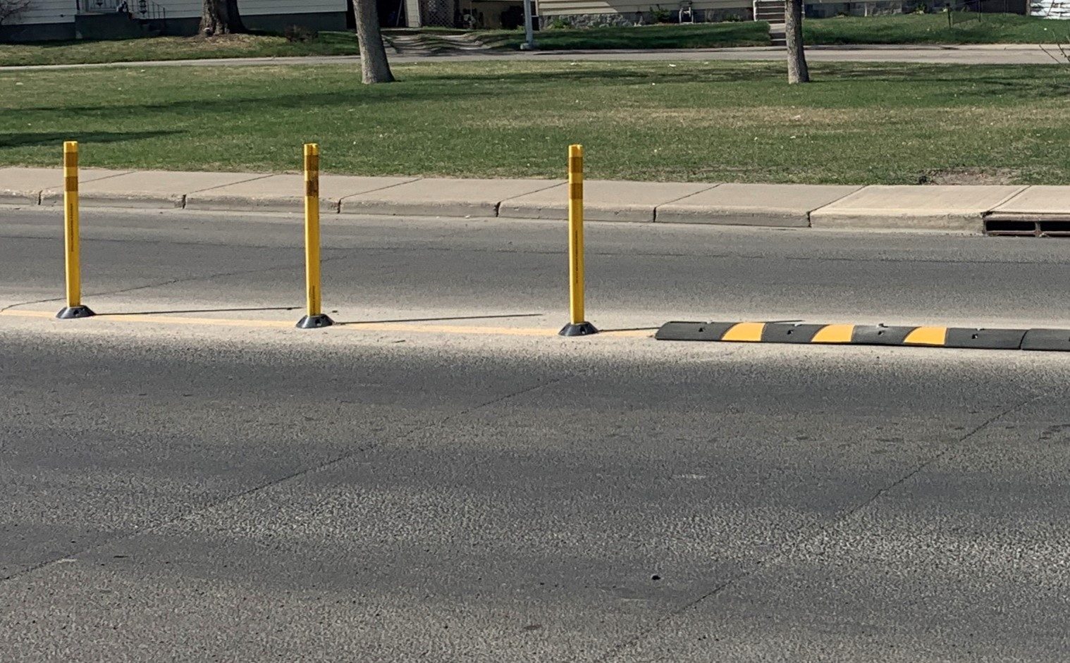 Left turn calming pilot