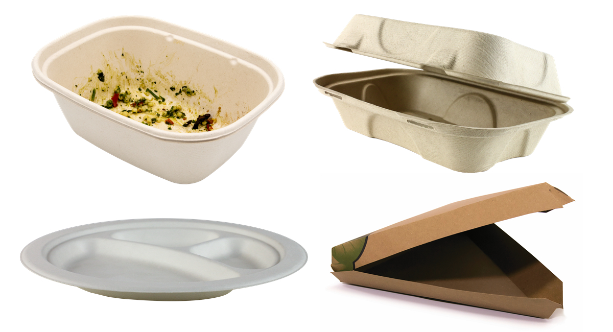 Compostable Food Container-Disposable Food Box-Go-Compost